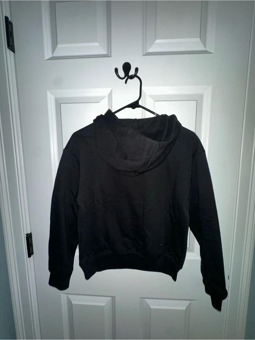 GAP Black Hoodie with Pink Lettering